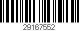 Código de barras (EAN, GTIN, SKU, ISBN): '29167552'