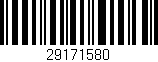 Código de barras (EAN, GTIN, SKU, ISBN): '29171580'