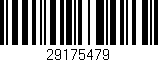 Código de barras (EAN, GTIN, SKU, ISBN): '29175479'