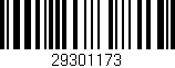 Código de barras (EAN, GTIN, SKU, ISBN): '29301173'