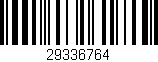 Código de barras (EAN, GTIN, SKU, ISBN): '29336764'