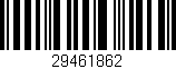 Código de barras (EAN, GTIN, SKU, ISBN): '29461862'
