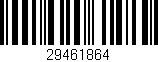 Código de barras (EAN, GTIN, SKU, ISBN): '29461864'