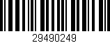 Código de barras (EAN, GTIN, SKU, ISBN): '29490249'