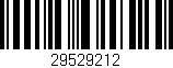 Código de barras (EAN, GTIN, SKU, ISBN): '29529212'