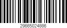 Código de barras (EAN, GTIN, SKU, ISBN): '29665024886'