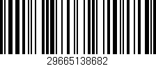 Código de barras (EAN, GTIN, SKU, ISBN): '29665138682'