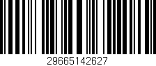 Código de barras (EAN, GTIN, SKU, ISBN): '29665142627'