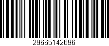 Código de barras (EAN, GTIN, SKU, ISBN): '29665142696'