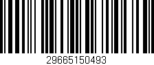 Código de barras (EAN, GTIN, SKU, ISBN): '29665150493'