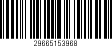 Código de barras (EAN, GTIN, SKU, ISBN): '29665153968'