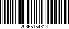 Código de barras (EAN, GTIN, SKU, ISBN): '29665154613'