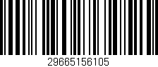 Código de barras (EAN, GTIN, SKU, ISBN): '29665156105'