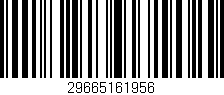 Código de barras (EAN, GTIN, SKU, ISBN): '29665161956'