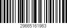 Código de barras (EAN, GTIN, SKU, ISBN): '29665161963'