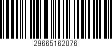 Código de barras (EAN, GTIN, SKU, ISBN): '29665162076'