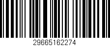 Código de barras (EAN, GTIN, SKU, ISBN): '29665162274'