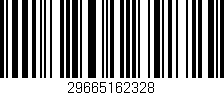 Código de barras (EAN, GTIN, SKU, ISBN): '29665162328'