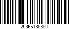 Código de barras (EAN, GTIN, SKU, ISBN): '29665168689'