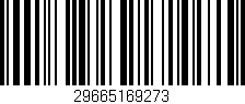 Código de barras (EAN, GTIN, SKU, ISBN): '29665169273'