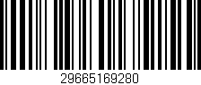 Código de barras (EAN, GTIN, SKU, ISBN): '29665169280'