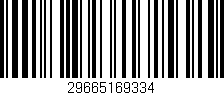 Código de barras (EAN, GTIN, SKU, ISBN): '29665169334'