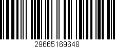 Código de barras (EAN, GTIN, SKU, ISBN): '29665169648'