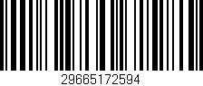 Código de barras (EAN, GTIN, SKU, ISBN): '29665172594'