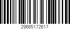 Código de barras (EAN, GTIN, SKU, ISBN): '29665172617'