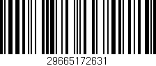 Código de barras (EAN, GTIN, SKU, ISBN): '29665172631'