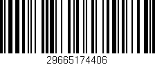 Código de barras (EAN, GTIN, SKU, ISBN): '29665174406'