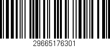 Código de barras (EAN, GTIN, SKU, ISBN): '29665176301'