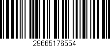 Código de barras (EAN, GTIN, SKU, ISBN): '29665176554'