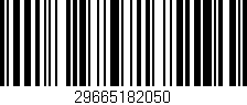 Código de barras (EAN, GTIN, SKU, ISBN): '29665182050'