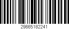 Código de barras (EAN, GTIN, SKU, ISBN): '29665182241'