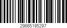 Código de barras (EAN, GTIN, SKU, ISBN): '29665185297'