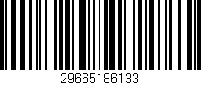 Código de barras (EAN, GTIN, SKU, ISBN): '29665186133'