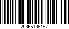 Código de barras (EAN, GTIN, SKU, ISBN): '29665186157'