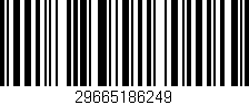 Código de barras (EAN, GTIN, SKU, ISBN): '29665186249'