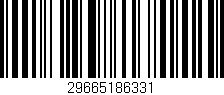 Código de barras (EAN, GTIN, SKU, ISBN): '29665186331'