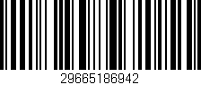 Código de barras (EAN, GTIN, SKU, ISBN): '29665186942'