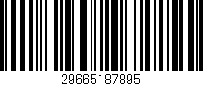 Código de barras (EAN, GTIN, SKU, ISBN): '29665187895'