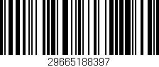 Código de barras (EAN, GTIN, SKU, ISBN): '29665188397'