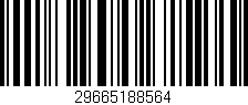 Código de barras (EAN, GTIN, SKU, ISBN): '29665188564'