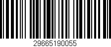 Código de barras (EAN, GTIN, SKU, ISBN): '29665190055'
