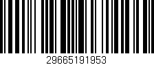 Código de barras (EAN, GTIN, SKU, ISBN): '29665191953'