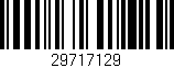 Código de barras (EAN, GTIN, SKU, ISBN): '29717129'