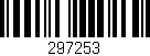 Código de barras (EAN, GTIN, SKU, ISBN): '297253'
