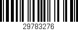 Código de barras (EAN, GTIN, SKU, ISBN): '29783276'