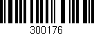 Código de barras (EAN, GTIN, SKU, ISBN): '300176'